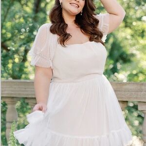 Revelry White Mini Dress